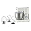Black+Decker Multifunction Stand Mixer - 1000W / 6 Liter / White/Silver