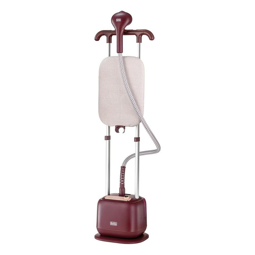 Black+Decker 2L Vertical Steamer - 2400W / Deep Red