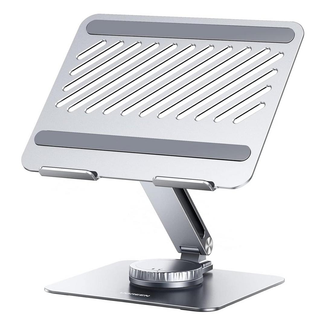 UGREEN Swivel Laptop Stand For 17.3-Inch Laptops - Silver