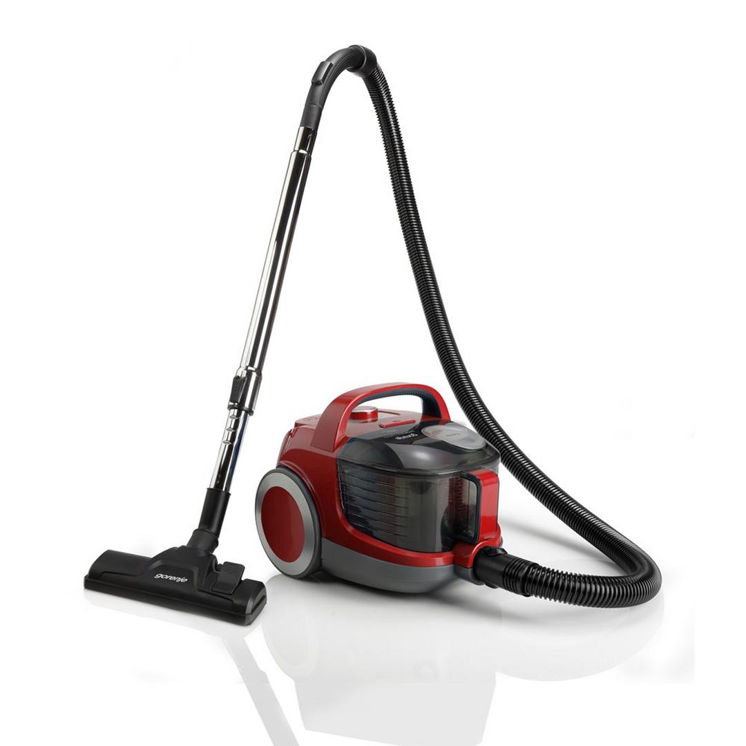 Hisense Canister Vacuum Cleaner, 1900W, 2.2 L, HVC1901GACRCY - Red