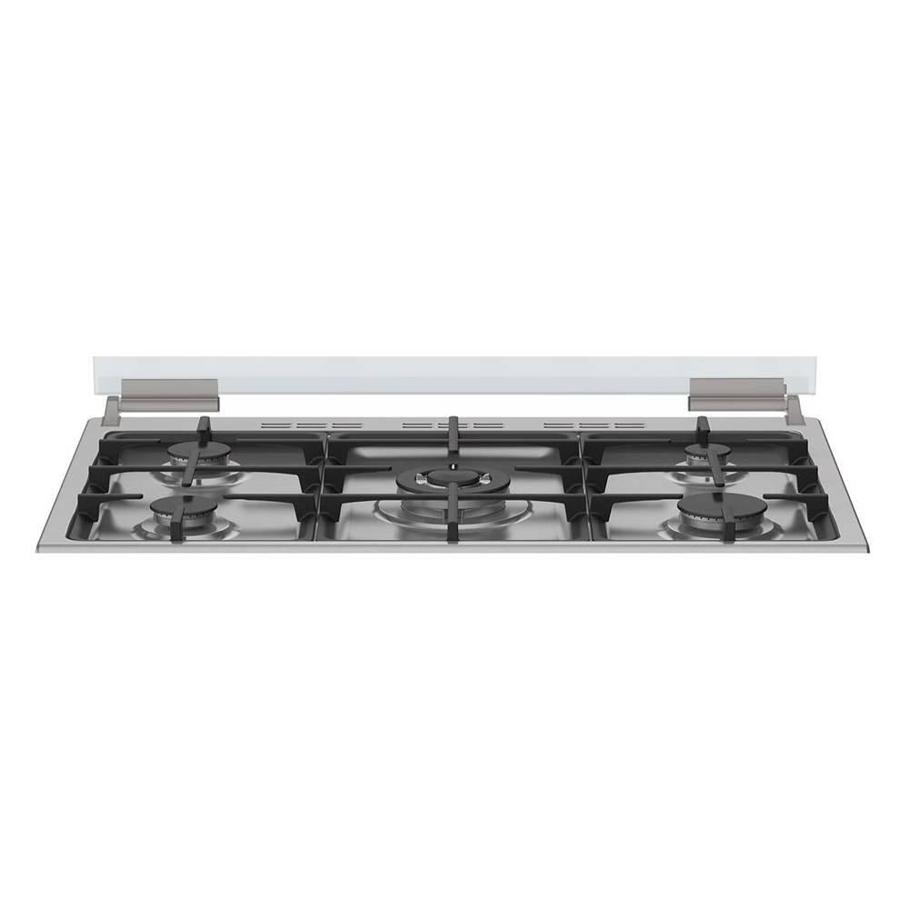 Ariston 5 Burner Cooker Gas, 90X60CM, AM9GC6KCX – Stainless Steel