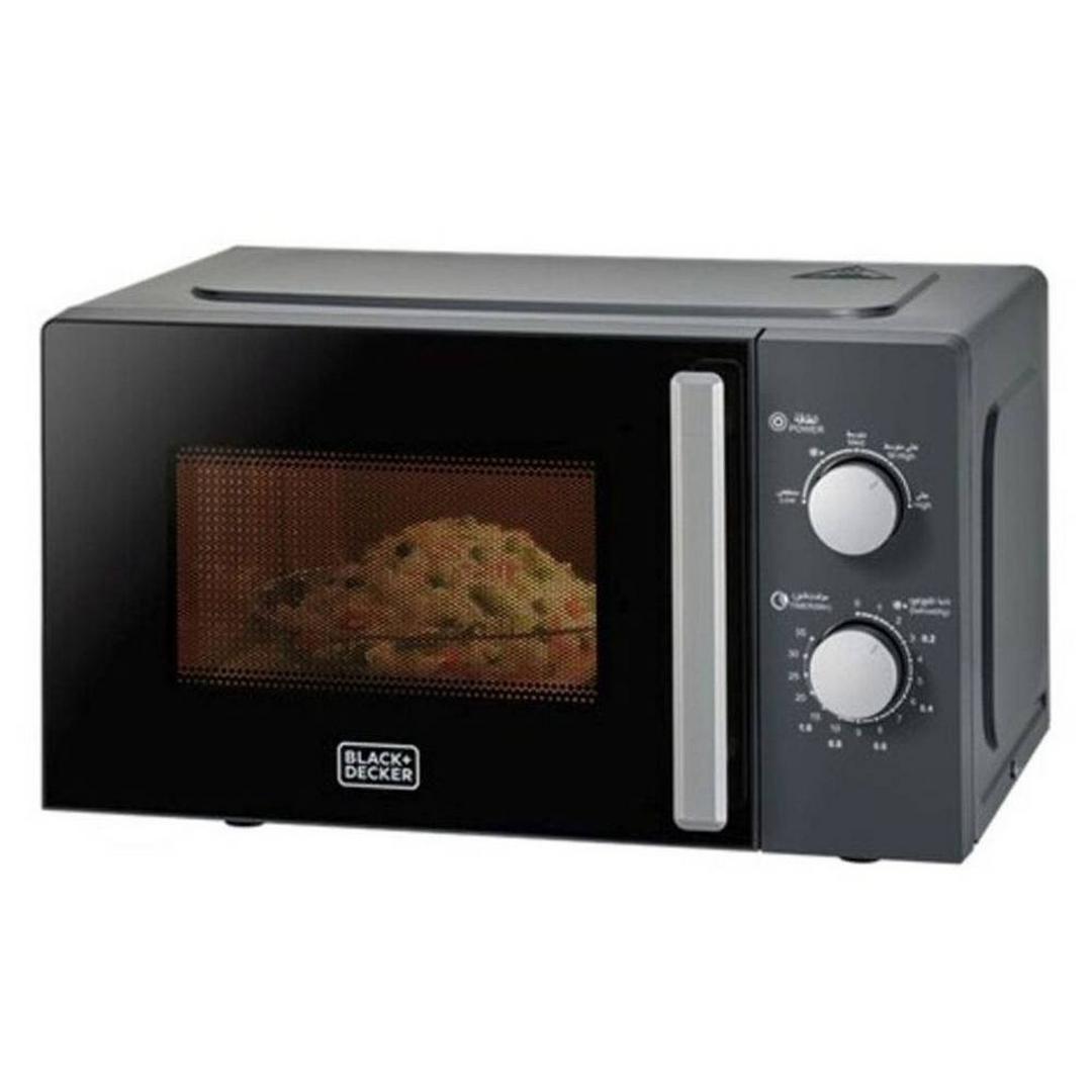 Black+Decker Microwave - 20L / 700W / Black