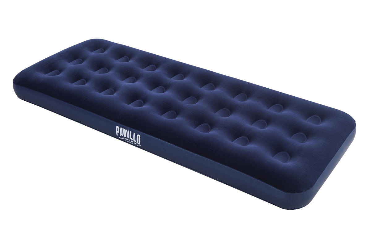 Bestway 1.85m x 76cm x 22cm air mattress jr.twin (contents:air mattress, repair patch)