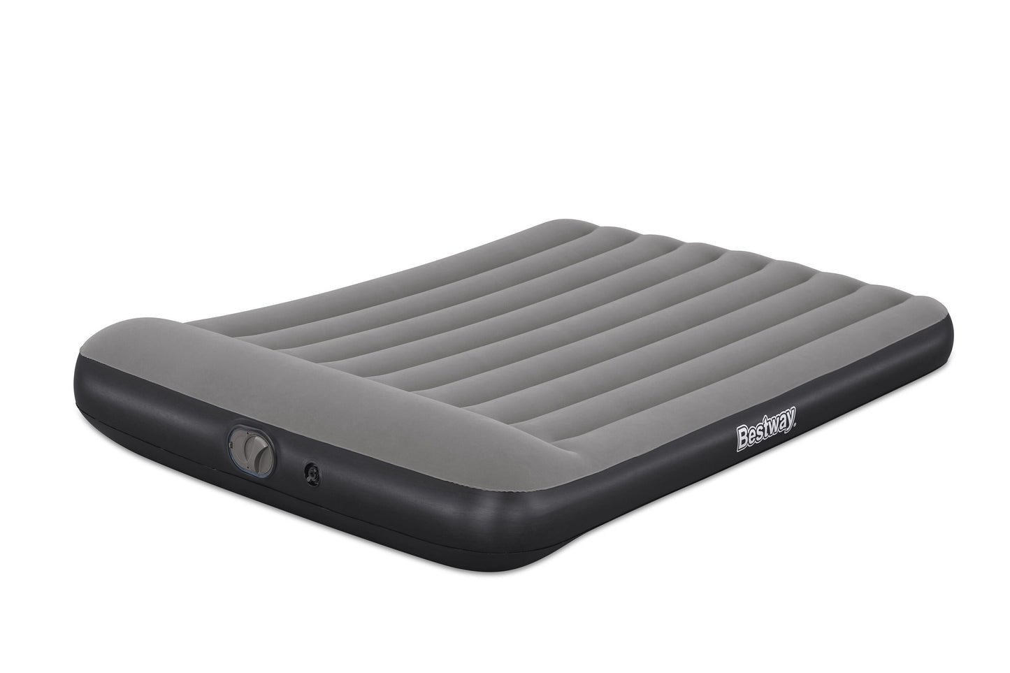 Bestway 2.03m x 1.52m x 30cm tritech air mattress queen built-in usb pump (air mattress, repair patch, with built-in pump(5v-2a))