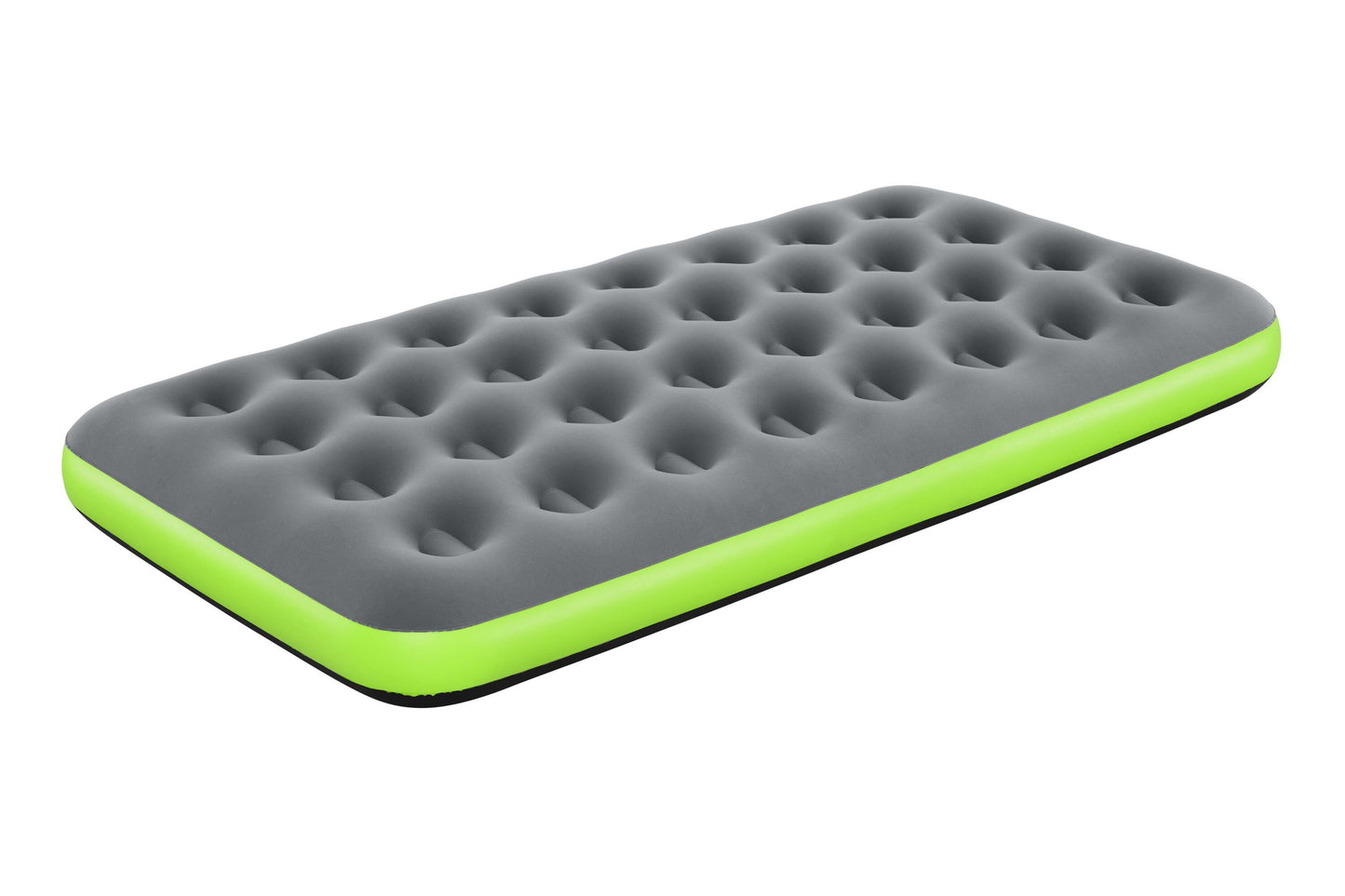 Bestway 1.88m x 99cm x 22cm roll & relax air mattress twin (contents:air mattress, repair patch, pocket bag)