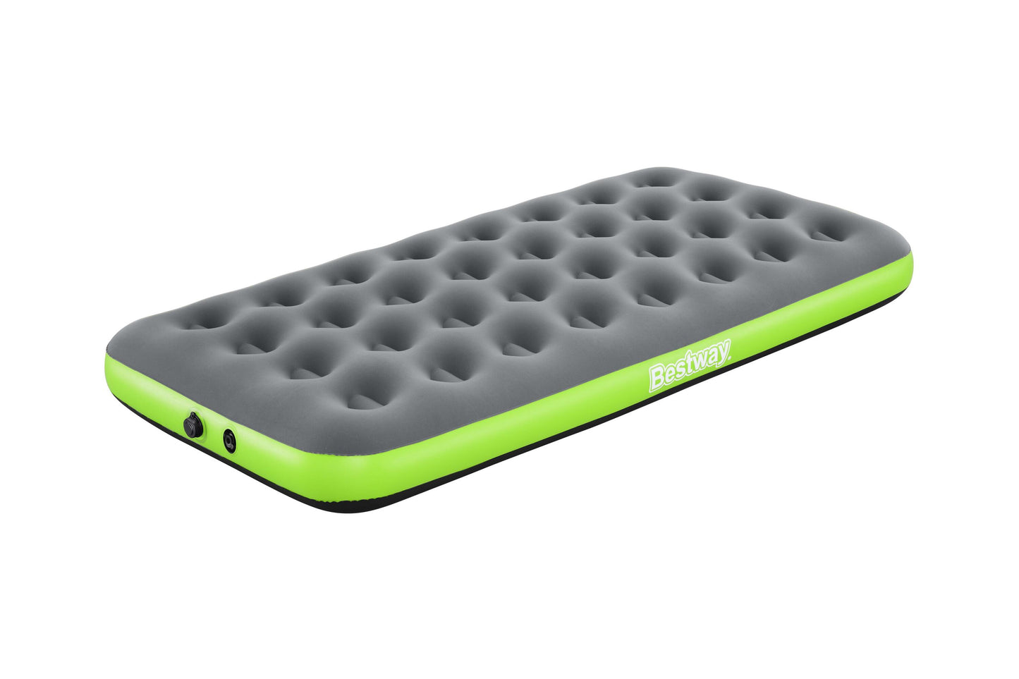 Bestway 1.88m x 99cm x 22cm roll & relax air mattress twin (contents:air mattress, repair patch, pocket bag)