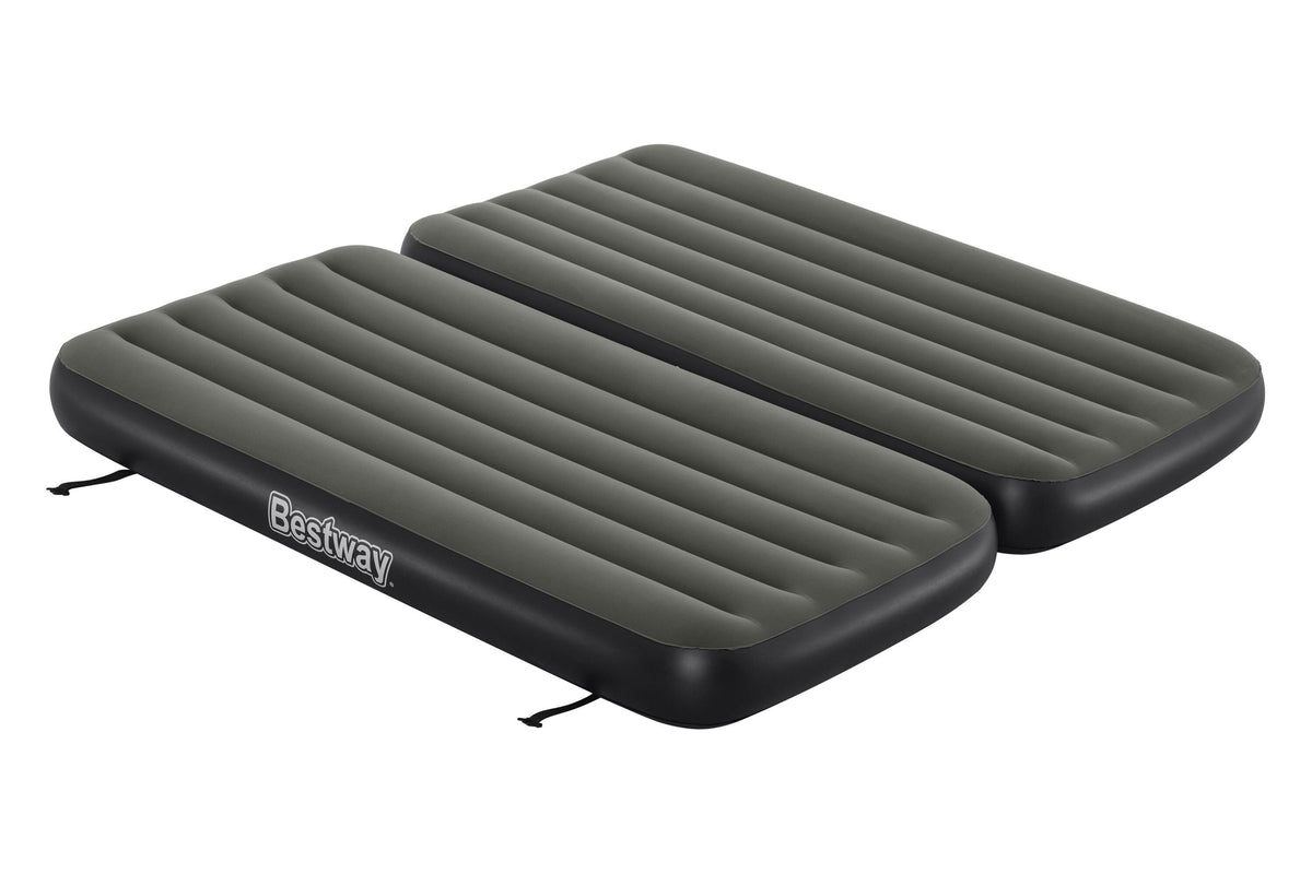Bestway 1.88M X 99Cm X 25Cm Tritech Connect And Rest 3-In-1 Air Mattress Twin/King (Contents:Air Mattress, Repair Patch)