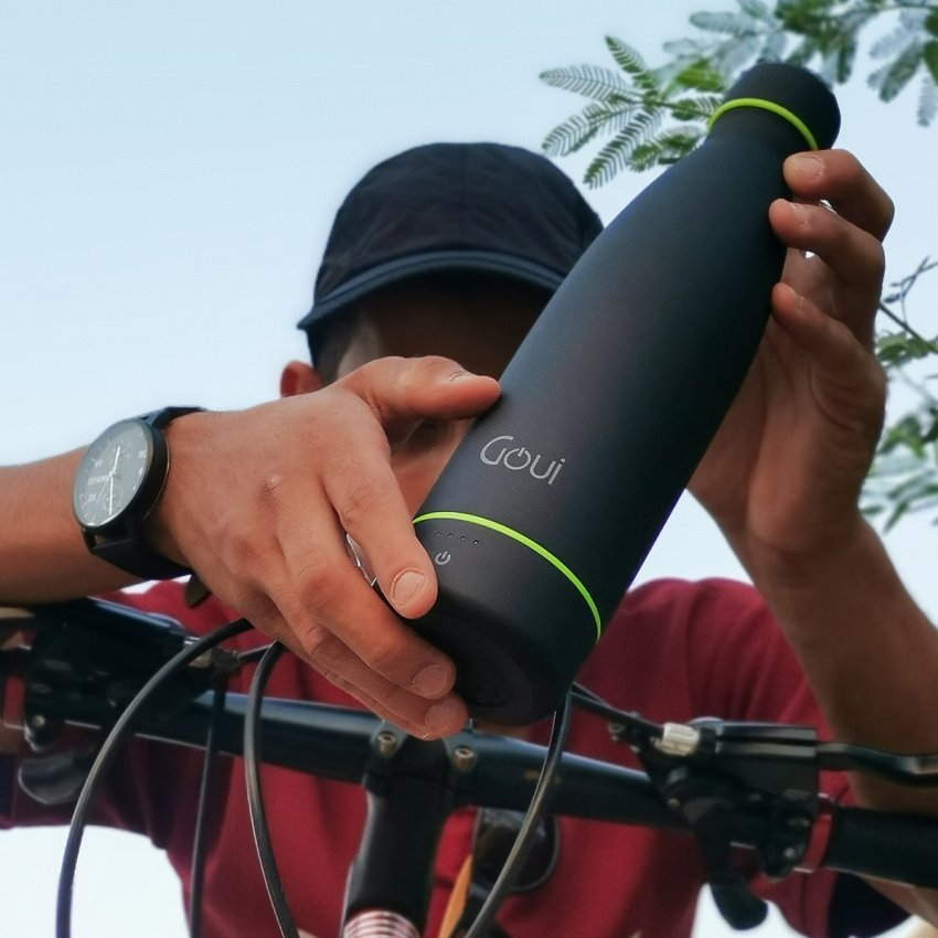 GOUI LOCH Bottle - Wireless /  6000 mAh / 420ml / Stone Black