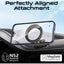Promate 360° Cradleless MagSafe Compatible Smartphone Mount - Grey