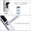Gopeta TTLock Aluminum Door Lock - Silver