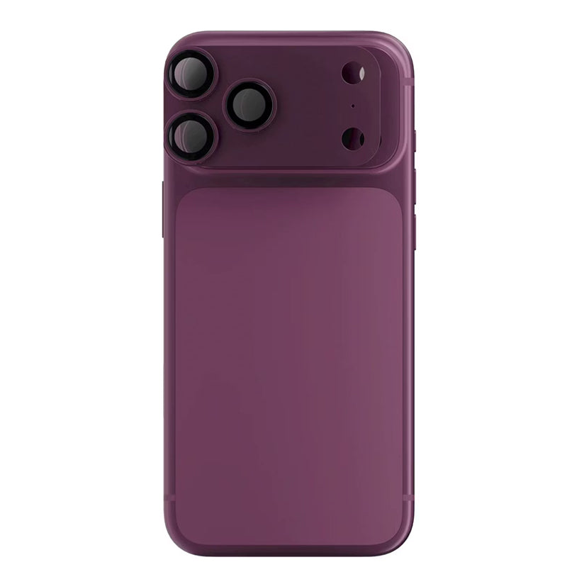 Levelo TrioPro Camera Lens Protector iPhone 18 Pro Max - Burgundy