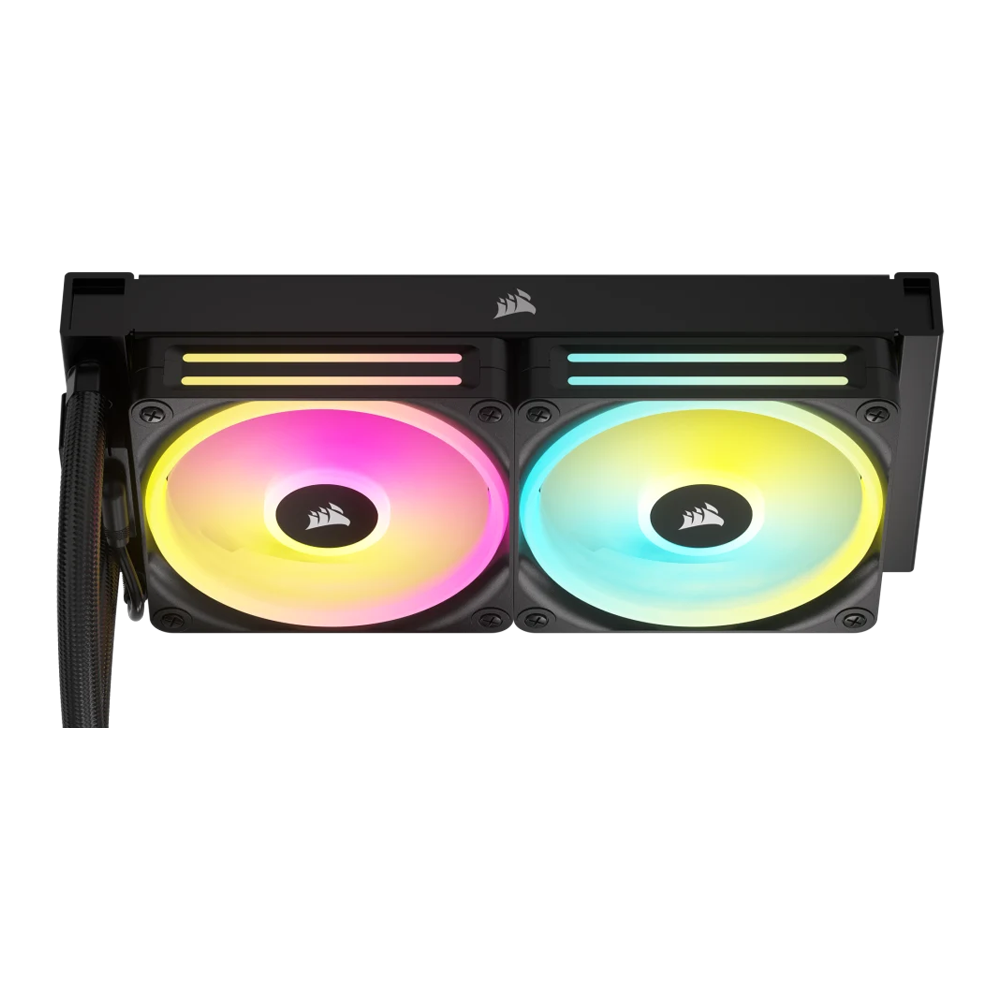 CORSAIR iCUE LINK H100i RGB AIO Liquid CPU Cooler - 240mm / Black
