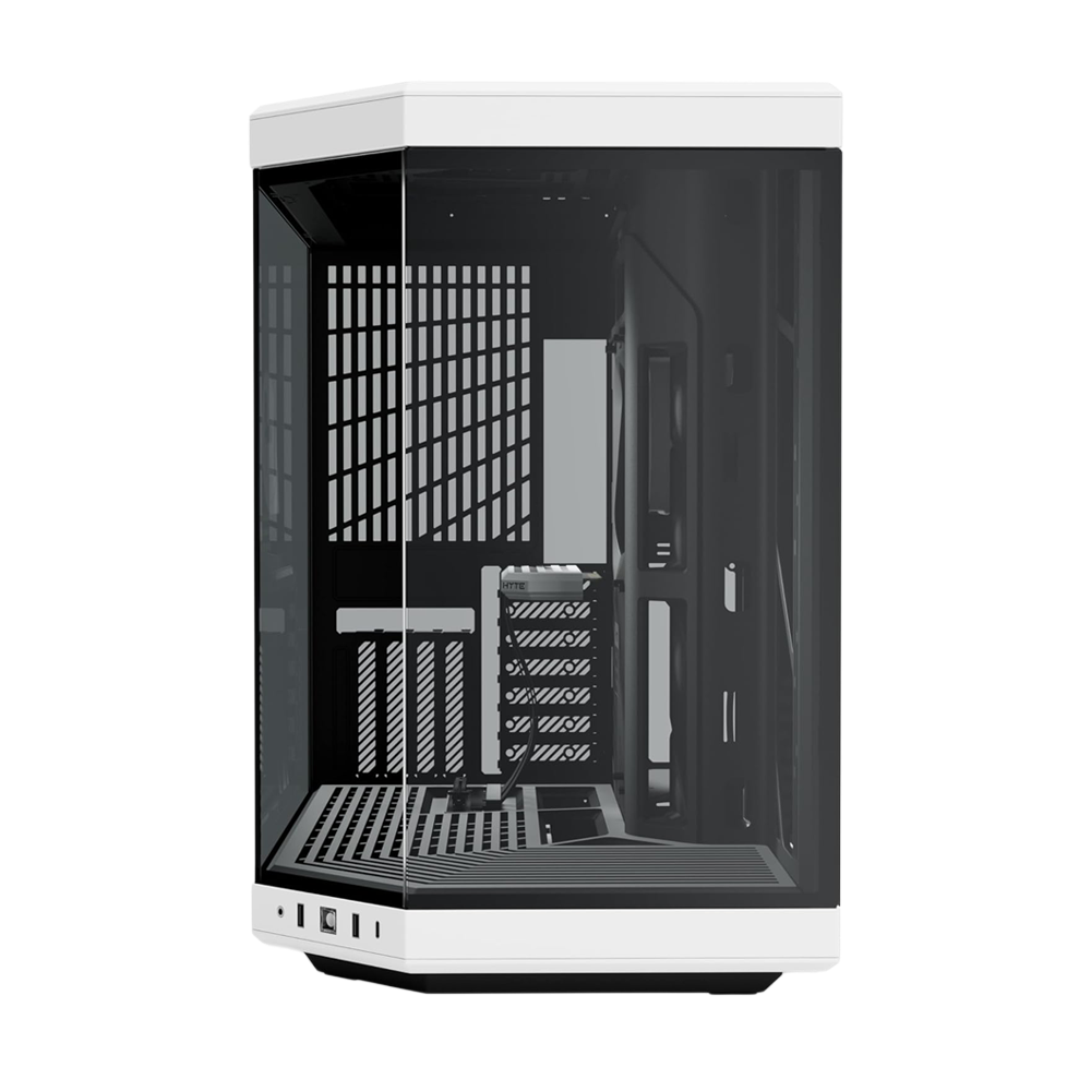 HYTE Y70 Modern Aesthetic Mid Tower Case - Black/White