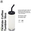 Klean Kanteen TkWide Insulated Bottle 473Ml With Cafe Cap - Tofu