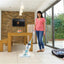 Black+Decker 2-In-1 Steam-Mop With Delta Head - 1600W / 500Ml / White/Aqua