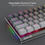 Redragon K641 PRO 65% Aluminum RGB Mechanical Gaming Keyboard - Grey