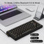 Redragon K649 ELF PRO 3-Mode RGB Mechanical Keyboard - Wired / Wireless / 82 Keys / Transparent Black- Keyboard