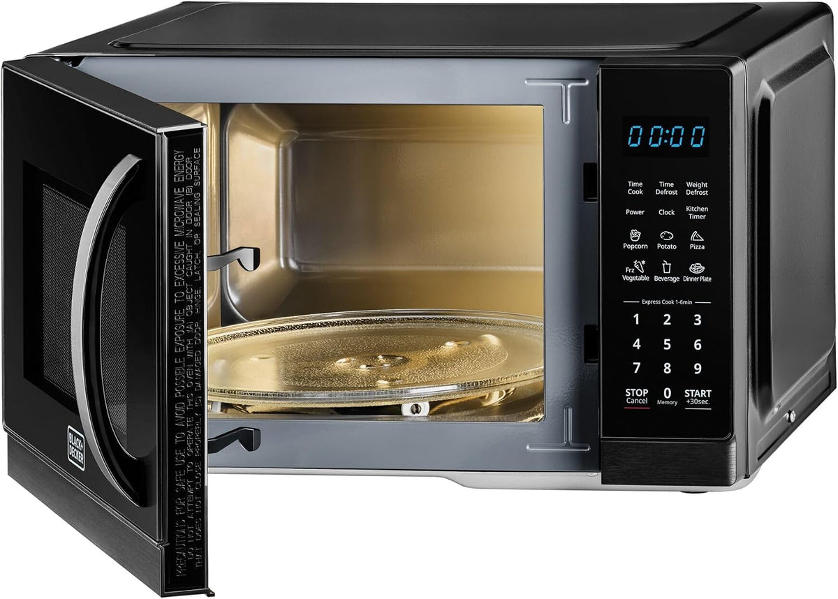 Black+Decker Digital Microwave Oven - 25L / 900W / 6 Auto Programs / 11 Power Levels