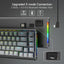 Redragon K641 PRO 65% Aluminum RGB Mechanical Gaming Keyboard - Grey