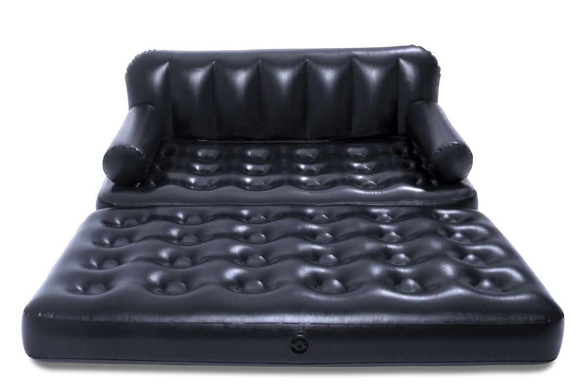Bestway 1.88m x 1.52m x 64cm multi-max 5-in-1 air couch (contents:couch, repair patch)