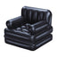 Bestway 1.91m x 97cm x 64cm multi-max 4-in-1 air lounger (couch,repair patch.)