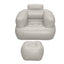 Bestway 1.07m x 99cm x 80cm comfi cube lounger (chair, repair patch, 2 assorted colors.)