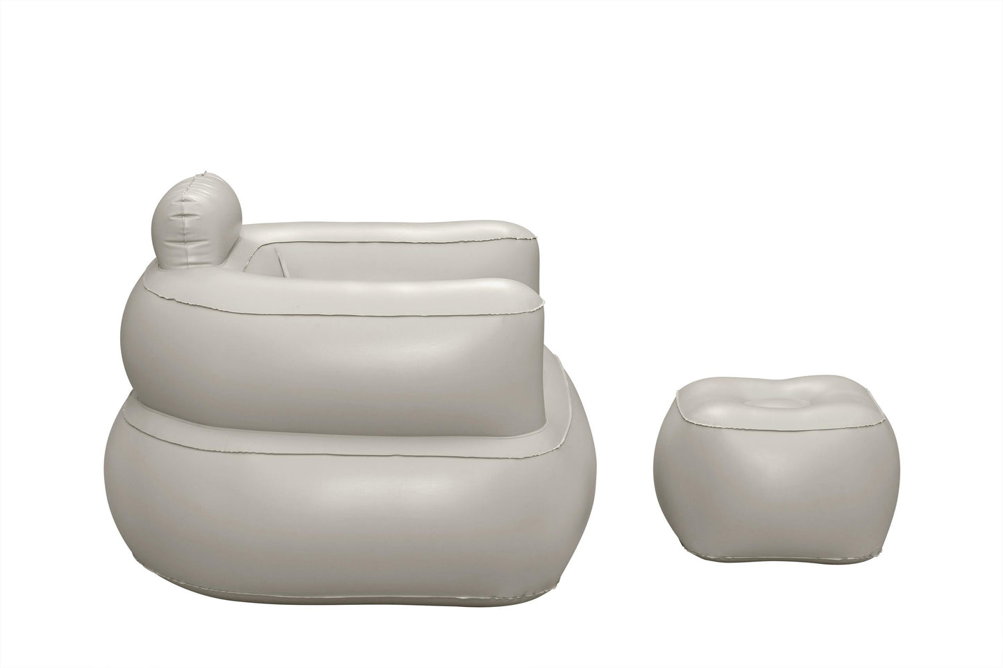 Bestway 1.07m x 99cm x 80cm comfi cube lounger (chair, repair patch, 2 assorted colors.)