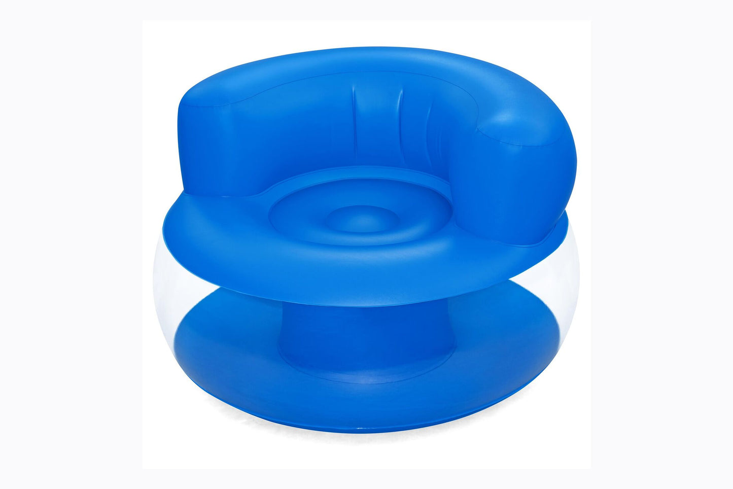 Bestway 1.12m x 1.12m x 70cm mod pod air chair (chair, repair patch, 2 assorted colors.)