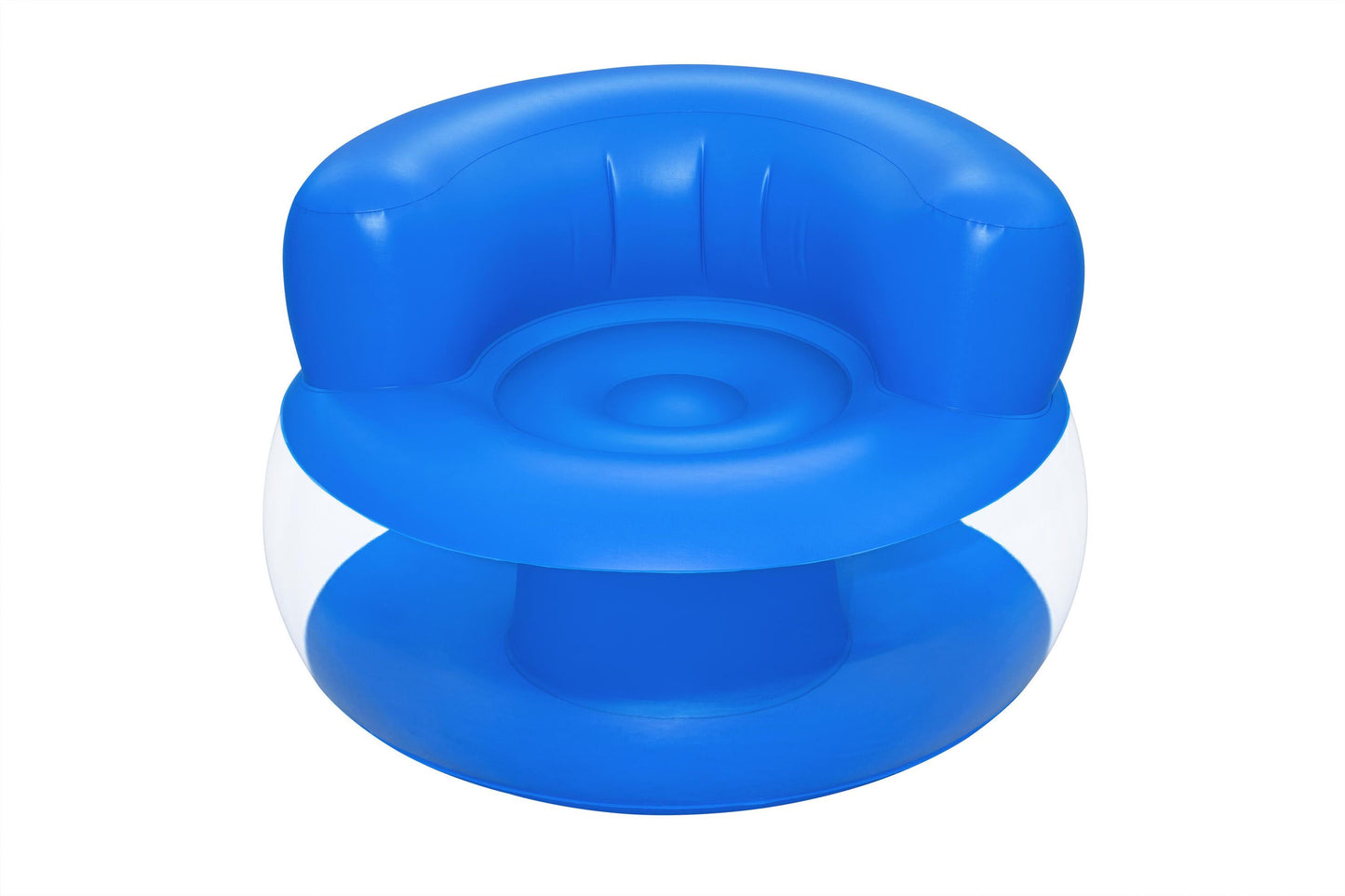 Bestway 1.12m x 1.12m x 70cm mod pod air chair (chair, repair patch, 2 assorted colors.)