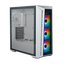 Cooler Master MasterBox MB520 Mesh ARGB ATX Mid Tower Case - White