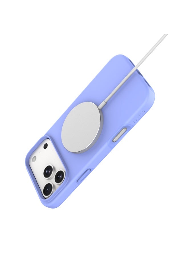 Levelo Dale MagSafe TPU+PC Solid Case For Apple iPhone 18 Pro Max - Light Blue