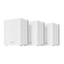 ASUS ZenWiFi BD4 Dual-band WiFi 7 (802.11be) AiMesh Extendable Router - 3Pack - White