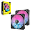 CORSAIR RX140 RGB PWM Fan Twin Starter Kit - 140mm / Black