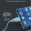 RAVPower RP-CB1037 USB-C Cable - 60W / 1.2 Meter /  3A / Light Blue