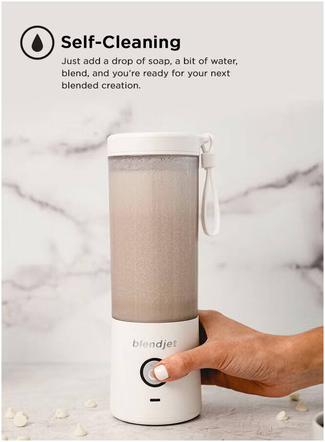 BlendJet V2 Portable Blender - 475ml / 200W / USB-C / Sea Glass