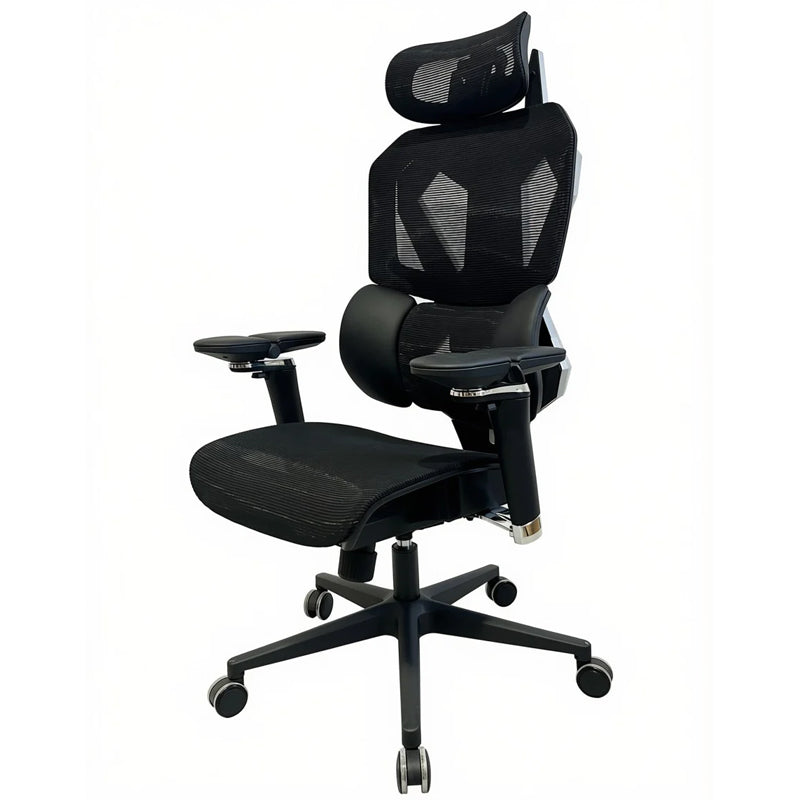 SADES Phoenix SA-AD10-B Adjustable Mesh Gaming Chair with 6D Armrest - Black