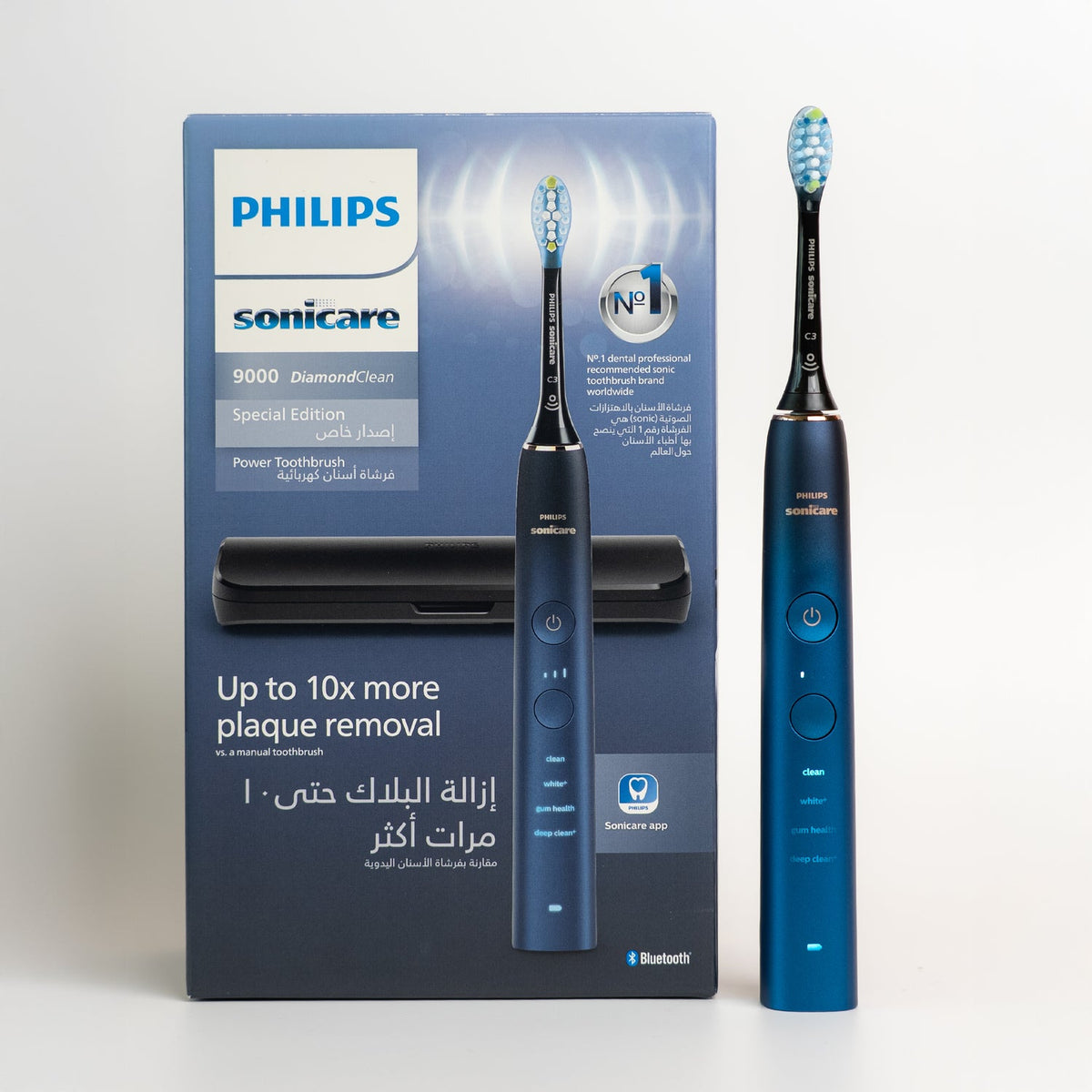 Philips Sonicare Diamond Clean 9000 Series Rechargeable Toothbrush - Special Edition Blue