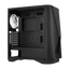 Aerocool Visor-G-BK-V1 / ARGB Fan x 2-Glass Edition-Black