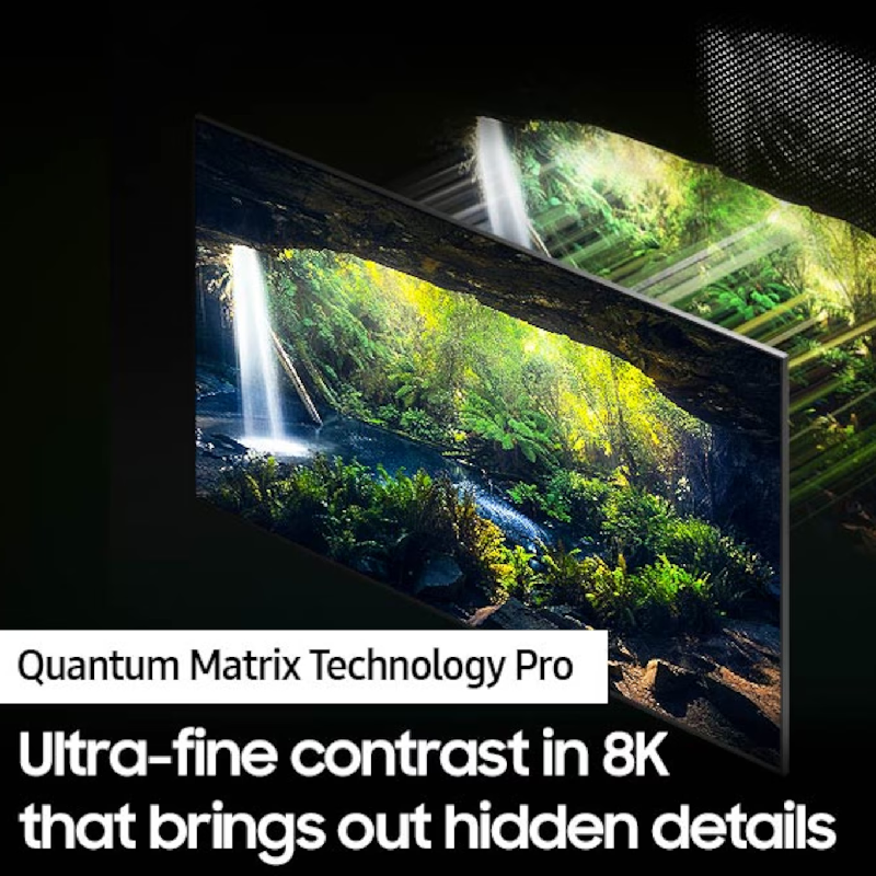 Samsung QA65QN800CUXZN Smart TV - 65" NEO QLED / 8K / 100Hz / USB / HDMI / Black Titanium