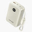 Vention Power Bank 20000mAh (USB-C + USB-C/USB-C/USB-A) with Built-in USB-C to USB-C Cable 22.5W - Beige