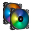 CORSAIR ML140 PRO RGB LED PWM Premium Magnetic Levitation Fan Twin Fan Pack - 140mm / Black