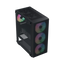 Aerocool B509A Flow v1 Mid Tower Case - Black