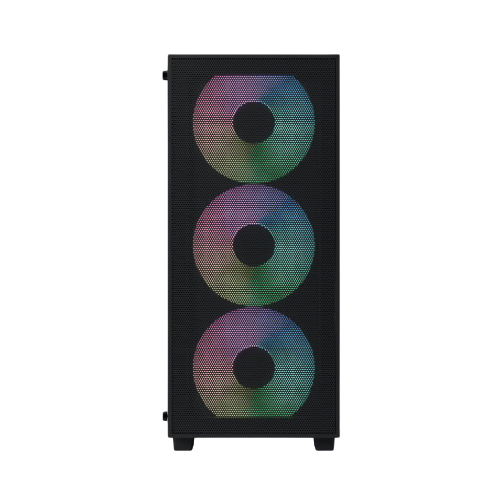 Aerocool B509A Flow v1 Mid Tower Case - Black