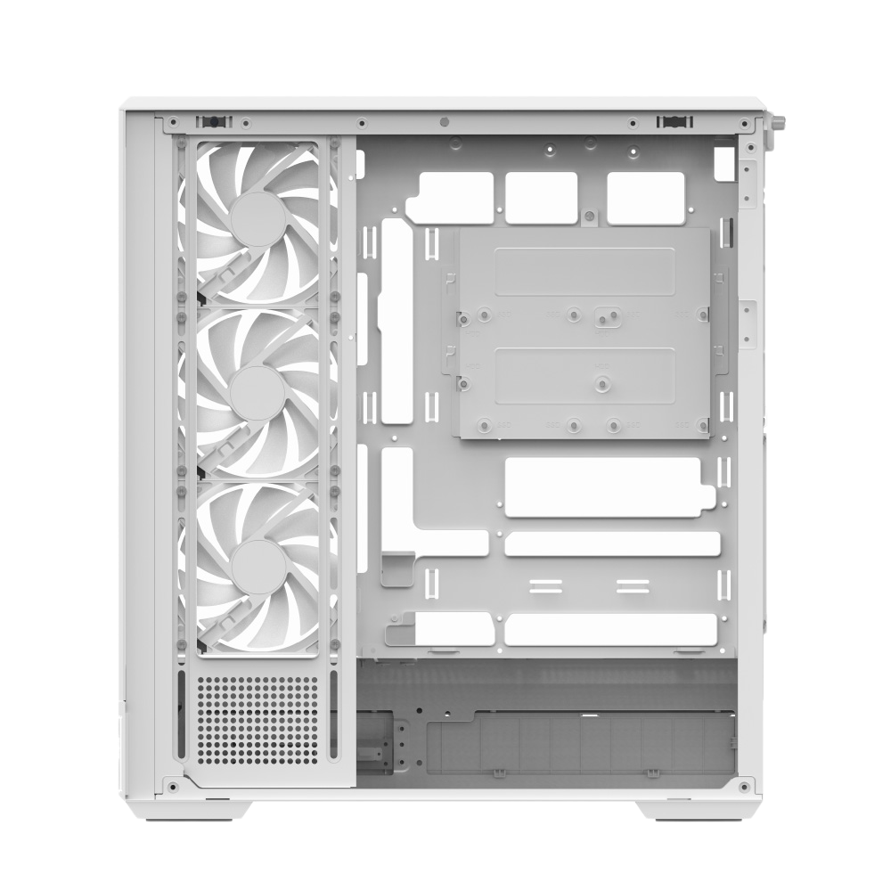 Aerocool P500B Digi v1 Mid Tower Case - White