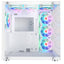 GAMEON Emperor Arctic II Series Mid Tower Gaming Case - White