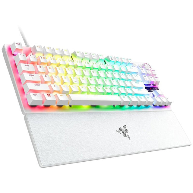 RAZER Huntsman V3 Pro Tenkeyless Gaming Keyboard - White - US Layout