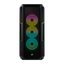CORSAIR iCUE 5000T RGB Tempered Glass Mid Tower ATX Case - Black