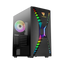 Aerocool Cronus ARGB Mid-Tower Gaming Case - Black