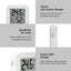Gopeta WL-THB1 Digital Display Bluetooth Temperature and Humidity Sensor -  White