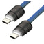 SIA Soft Rubber Power Link Lanyard Cable - 60W / 0.3 Meter / Navy Blue